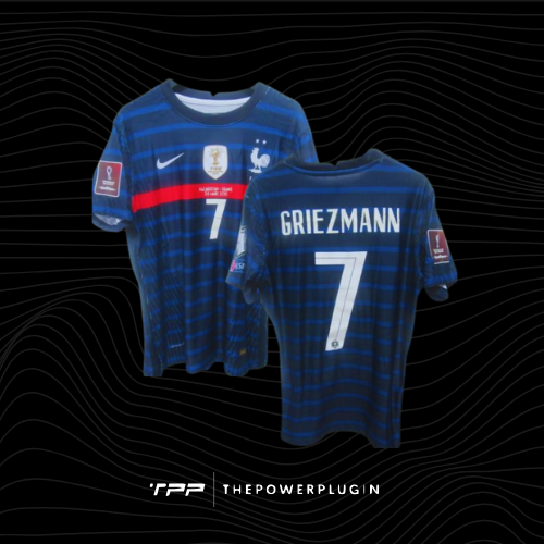 Antoine Griezmann – #7 France Jersey (FIFA World Cup Qualifiers 2021)